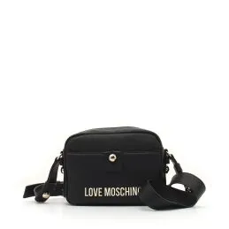 LOVE MOSCHINO ΔΕΡΜΑΤΙΝΗ ΤΣΑΝΤΑ ΩΜΟΥ Μαύρο 3 LOVE MOSCHINO ΔΕΡΜΑΤΙΝΗ ΤΣΑΝΤΑ ΩΜΟΥ Μαύρο - Image 3