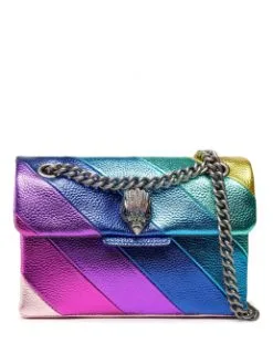 KURT GEIGER ΔΕΡΜΑΤΙΝΗ ΤΣΑΝΤΑ ΩΜΟΥ MINI KENSINGTON Πολύχρωμο -ΓΥΝΑΙΚΕΙΕΣ ΤΣΑΝΤΕΣ Κατάστημα πωλήσεων 01 193