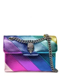 KURT GEIGER ΔΕΡΜΑΤΙΝΗ ΤΣΑΝΤΑ ΩΜΟΥ MINI KENSINGTON Πολύχρωμο -ΓΥΝΑΙΚΕΙΕΣ ΤΣΑΝΤΕΣ Κατάστημα πωλήσεων 01 194