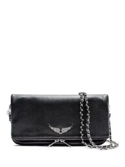 ZADIG & VOLTAIRE ΓΥΝΑΙΚΕΙΑ ΤΣΑΝΤΑ ROCK NANO Μαύρο