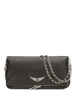 ZADIG & VOLTAIRE ΓΥΝΑΙΚΕΙΑ ΤΣΑΝΤΑ ROCK Μαύρο -ΓΥΝΑΙΚΕΙΕΣ ΤΣΑΝΤΕΣ Κατάστημα πωλήσεων 01 256