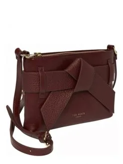 TED BAKER ΣΤΑΥΡΩΤΗ ΤΣΑΝΤΑ JISMINA PU Καφέ