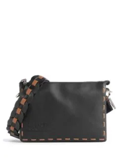 TED BAKER ΔΕΡΜΑΤΙΝΗ ΣΤΑΥΡΩΤΗ ΤΣΑΝΤΑ BRAIDEY Μαύρο -ΓΥΝΑΙΚΕΙΕΣ ΤΣΑΝΤΕΣ Κατάστημα πωλήσεων 01 262