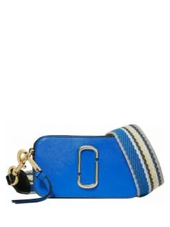 MARC JACOBS ΣΤΑΥΡΩΤΗ ΤΣΑΝΤΑ SNAPSHOT Μπλε