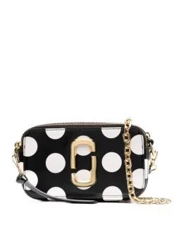 MARC JACOBS ΣΤΑΥΡΩΤΗ ΤΣΑΝΤΑ SNAPSHOT Πουά