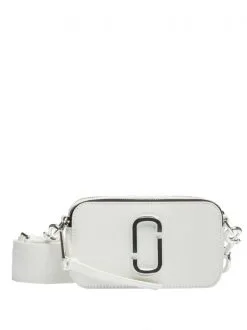 MARC JACOBS ΣΤΑΥΡΩΤΗ ΤΣΑΝΤΑ SNAPSHOT Λευκό