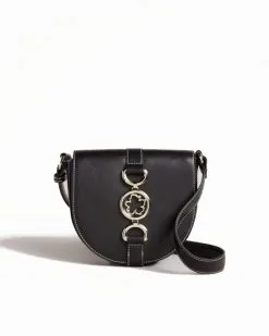 TED BAKER ΣΤΑΥΡΩΤΗ MAGNOLIA DETA Μαύρο