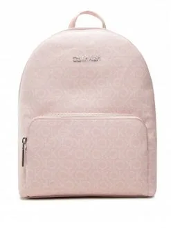 CALVIN KLEIN ΣΑΚΙΔΙΟ ΠΛΑΤΗΣ ΜΕ ΛΟΓΟΤΥΠΟ Ροζ