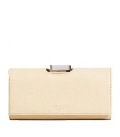 TED BAKER ΔΕΡΜΑΤΙΝΟ ΠΟΡΤΟΦΟΛΙ BITA Μπεζ