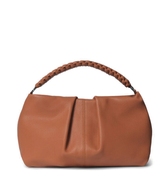 CALLISTA CRAFTS ΔΕΡΜΑΤΙΝΗ ΤΣΑΝΤΑ MAXI PLEATED CLUTCH Πορτοκαλί 1 CALLISTA CRAFTS ΔΕΡΜΑΤΙΝΗ ΤΣΑΝΤΑ MAXI PLEATED CLUTCH Πορτοκαλί