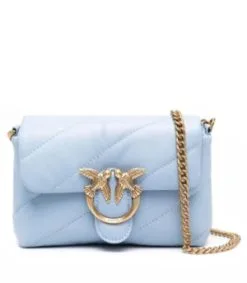 PINKO ΔΕΡΜΑΤΙΝΗ ΚΑΠΙΤΟΝΕ ΣΤΑΥΡΩΤΗ ΤΣΑΝΤΑ LOVE BABY PUFF MAXY Γαλάζιο 12 PINKO ΔΕΡΜΑΤΙΝΗ ΚΑΠΙΤΟΝΕ ΣΤΑΥΡΩΤΗ ΤΣΑΝΤΑ LOVE BABY PUFF MAXY Γαλάζιο -ΓΥΝΑΙΚΕΙΕΣ ΤΣΑΝΤΕΣ Κατάστημα πωλήσεων 01 53