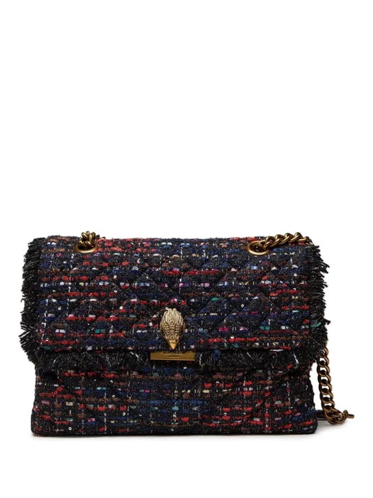 KURT GEIGER TWEED ΤΣΑΝΤΑ ΩΜΟΥ KENSINGTON LARGE Πολύχρωμο 1 KURT GEIGER TWEED ΤΣΑΝΤΑ ΩΜΟΥ KENSINGTON LARGE Πολύχρωμο