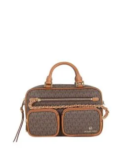 MICHAEL MICHAEL KORS ΔΕΡΜΑΤΙΝΗ TOTE ΤΣΑΝΤΑ ELLIOT Καφέ -ΓΥΝΑΙΚΕΙΕΣ ΤΣΑΝΤΕΣ Κατάστημα πωλήσεων 01 73