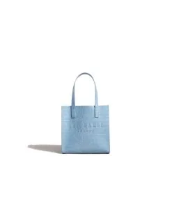 TED BAKER ΤΣΑΝΤΑ SHOPPER CROCCON Μπλε