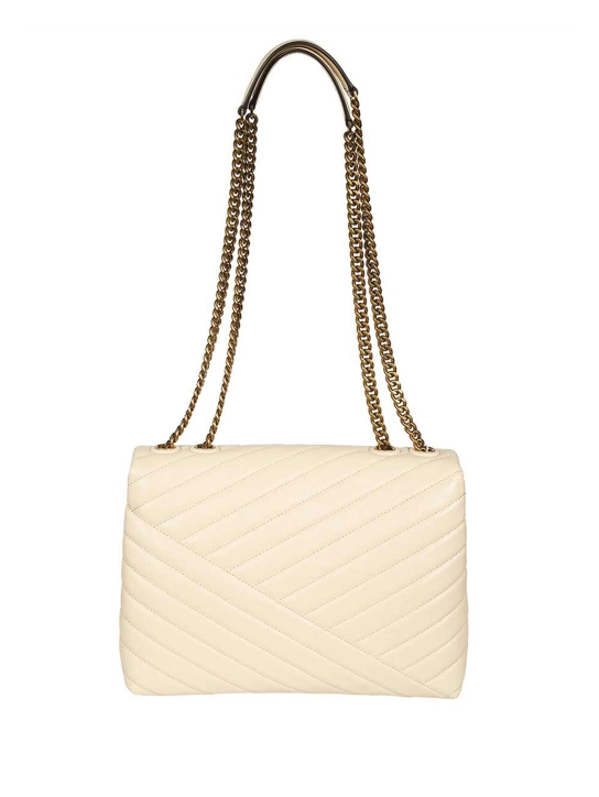 TORY BURCH ΔΕΡΜΑΤΙΝΗ ΤΣΑΝΤΑ ΩΜΟΥ KIRA Λευκό 2 TORY BURCH ΔΕΡΜΑΤΙΝΗ ΤΣΑΝΤΑ ΩΜΟΥ KIRA Λευκό - Image 2