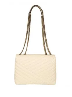 TORY BURCH ΔΕΡΜΑΤΙΝΗ ΤΣΑΝΤΑ ΩΜΟΥ KIRA Λευκό 7 TORY BURCH ΔΕΡΜΑΤΙΝΗ ΤΣΑΝΤΑ ΩΜΟΥ KIRA Λευκό -ΓΥΝΑΙΚΕΙΕΣ ΤΣΑΝΤΕΣ Κατάστημα πωλήσεων 02 131