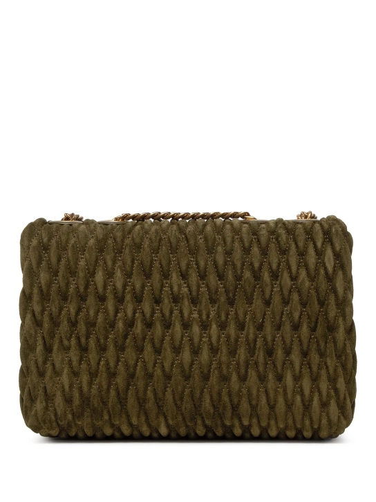 TORY BURCH SUEDE ΤΣΑΝΤΑ ΩΜΟΥ KIRA Λαδί 2 TORY BURCH SUEDE ΤΣΑΝΤΑ ΩΜΟΥ KIRA Λαδί - Image 2