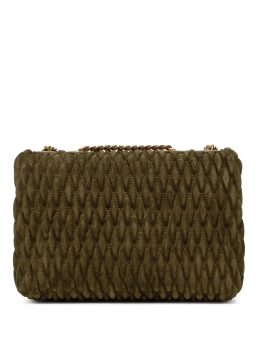 TORY BURCH SUEDE ΤΣΑΝΤΑ ΩΜΟΥ KIRA Λαδί 5 TORY BURCH SUEDE ΤΣΑΝΤΑ ΩΜΟΥ KIRA Λαδί - Image 5