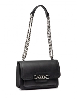 MICHAEL MICHAEL KORS ΤΣΑΝΤΑ ΩΜΟΥ HEATHER Μαύρο 6 MICHAEL MICHAEL KORS ΤΣΑΝΤΑ ΩΜΟΥ HEATHER Μαύρο - Image 6