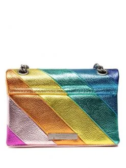 KURT GEIGER ΔΕΡΜΑΤΙΝΗ ΤΣΑΝΤΑ ΩΜΟΥ MINI KENSINGTON Πολύχρωμο -ΓΥΝΑΙΚΕΙΕΣ ΤΣΑΝΤΕΣ Κατάστημα πωλήσεων 02 186