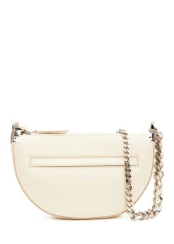 BURBERRY ΔΕΡΜΑΤΙΝΗ ΤΣΑΝΤΑ ΩΜΟΥ Εκρού 4 BURBERRY ΔΕΡΜΑΤΙΝΗ ΤΣΑΝΤΑ ΩΜΟΥ Εκρού - Image 4