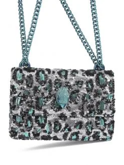 KURT GEIGER ΣΤΑΥΡΩΤΗ ΤΣΑΝΤΑ ΜΕ ΠΑΓΙΕΤΕΣ SHOREDITCH SMALL Γκρι -ΓΥΝΑΙΚΕΙΕΣ ΤΣΑΝΤΕΣ Κατάστημα πωλήσεων 02 228