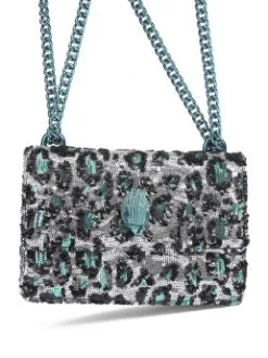 KURT GEIGER ΣΤΑΥΡΩΤΗ ΤΣΑΝΤΑ ΜΕ ΠΑΓΙΕΤΕΣ SHOREDITCH SMALL Γκρι -ΓΥΝΑΙΚΕΙΕΣ ΤΣΑΝΤΕΣ Κατάστημα πωλήσεων 02 229