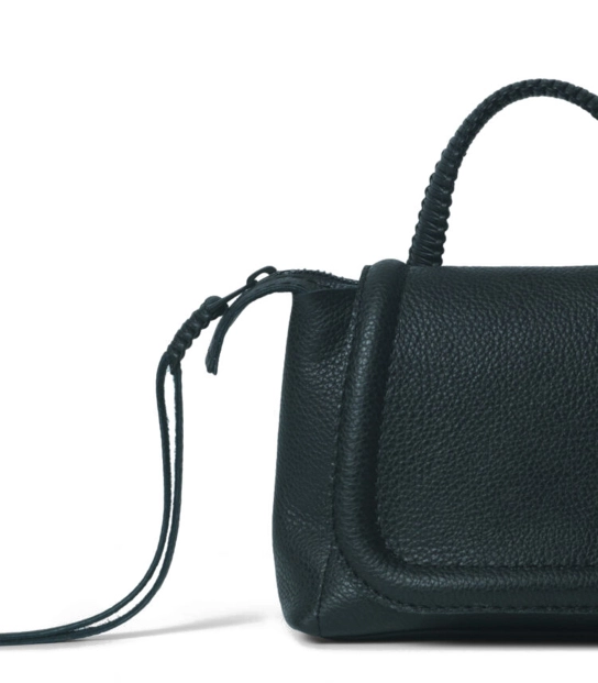 CALLISTA CRAFTS ΔΕΡΜΑΤΙΝΗ ΤΣΑΝΤΑ MINI TOP HANDLE Μαύρο 2 CALLISTA CRAFTS ΔΕΡΜΑΤΙΝΗ ΤΣΑΝΤΑ MINI TOP HANDLE Μαύρο - Image 2