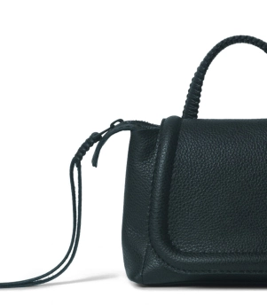 CALLISTA CRAFTS ΔΕΡΜΑΤΙΝΗ ΤΣΑΝΤΑ MINI TOP HANDLE Μαύρο 6 CALLISTA CRAFTS ΔΕΡΜΑΤΙΝΗ ΤΣΑΝΤΑ MINI TOP HANDLE Μαύρο - Image 6