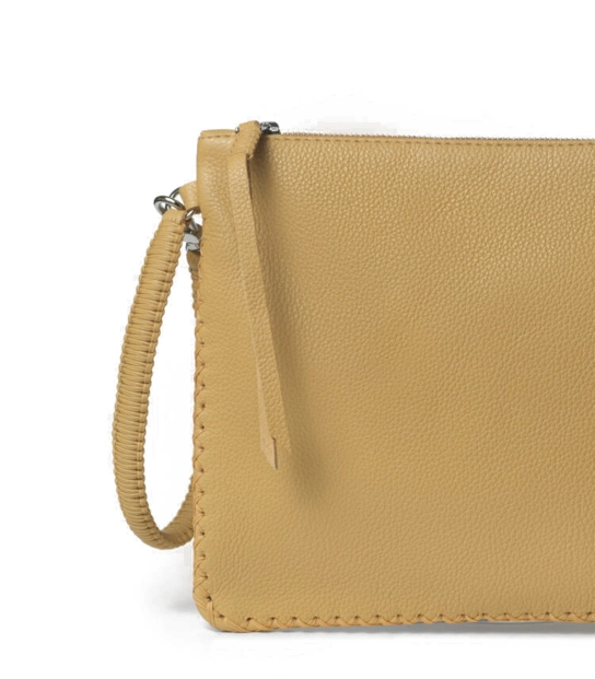 CALLISTA CRAFTS ΔΕΡΜΑΤΙΝΟΣ ΦΑΚΕΛΟΣ MAXI POCHETTE Κίτρινο 2 CALLISTA CRAFTS ΔΕΡΜΑΤΙΝΟΣ ΦΑΚΕΛΟΣ MAXI POCHETTE Κίτρινο - Image 2