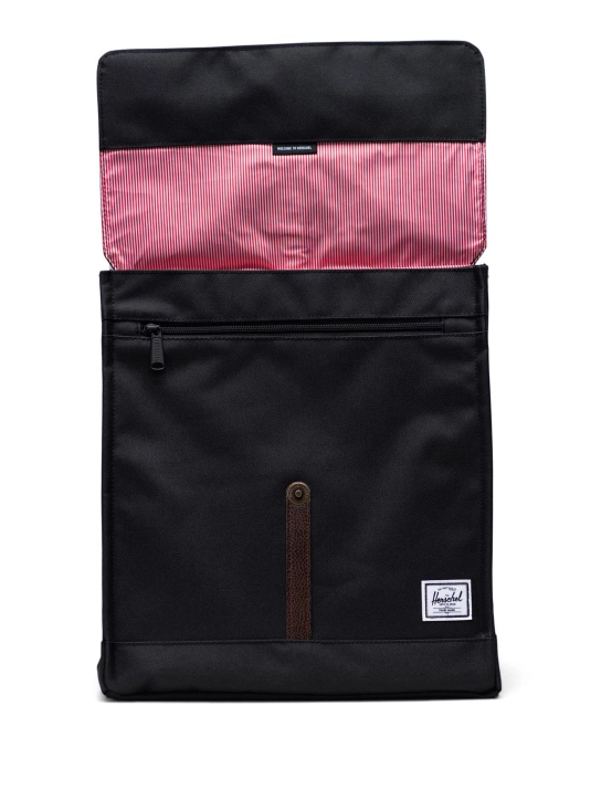 HERSCHEL ΣΑΚΙΔΙΟ ΠΛΑΤΗΣ CITY MID-VOLUME Μαύρο 2 HERSCHEL ΣΑΚΙΔΙΟ ΠΛΑΤΗΣ CITY MID-VOLUME Μαύρο - Image 2