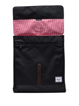 HERSCHEL ΣΑΚΙΔΙΟ ΠΛΑΤΗΣ CITY MID-VOLUME Μαύρο 6 HERSCHEL ΣΑΚΙΔΙΟ ΠΛΑΤΗΣ CITY MID-VOLUME Μαύρο - Image 6