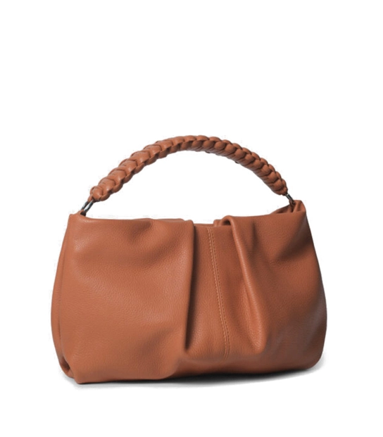 CALLISTA CRAFTS ΔΕΡΜΑΤΙΝΗ ΤΣΑΝΤΑ MAXI PLEATED CLUTCH Πορτοκαλί 2 CALLISTA CRAFTS ΔΕΡΜΑΤΙΝΗ ΤΣΑΝΤΑ MAXI PLEATED CLUTCH Πορτοκαλί - Image 2