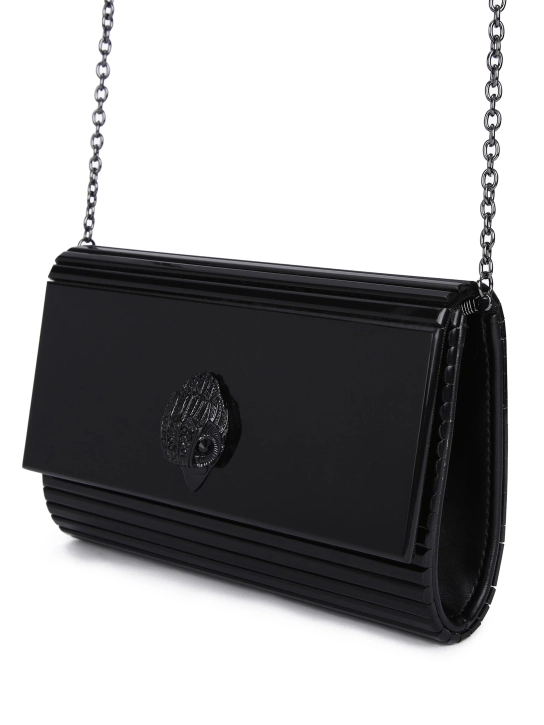KURT GEIGER ΤΣΑΝΤΑ ΦΑΚΕΛΟΣ EAGLE CLUTCH DRENCH Μαύρο 2 KURT GEIGER ΤΣΑΝΤΑ ΦΑΚΕΛΟΣ EAGLE CLUTCH DRENCH Μαύρο - Image 2