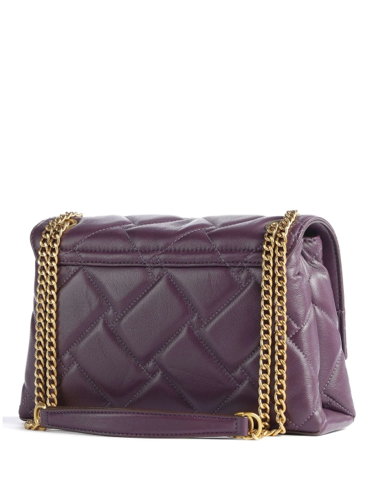 DKNY ΔΕΡΜΑΤΙΝΗ ΚΑΠΙΤΟΝΕ ΤΣΑΝΤΑ ΩΜΟΥ Μωβ 2 DKNY ΔΕΡΜΑΤΙΝΗ ΚΑΠΙΤΟΝΕ ΤΣΑΝΤΑ ΩΜΟΥ Μωβ - Image 2