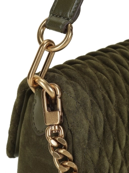 TORY BURCH SUEDE ΤΣΑΝΤΑ ΩΜΟΥ Λαδί 6 TORY BURCH SUEDE ΤΣΑΝΤΑ ΩΜΟΥ Λαδί - Image 6