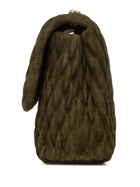 TORY BURCH SUEDE ΤΣΑΝΤΑ ΩΜΟΥ KIRA Λαδί 3 TORY BURCH SUEDE ΤΣΑΝΤΑ ΩΜΟΥ KIRA Λαδί - Image 3