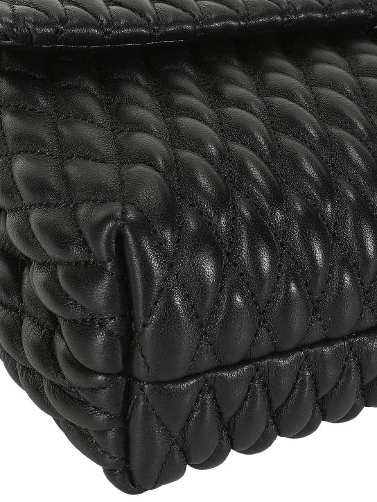 TORY BURCH ΔΕΡΜΑΤΙΝΗ ΤΣΑΝΤΑ ΩΜΟΥ KIRA Μαύρο 3 TORY BURCH ΔΕΡΜΑΤΙΝΗ ΤΣΑΝΤΑ ΩΜΟΥ KIRA Μαύρο - Image 3