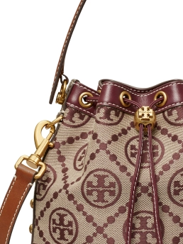 TORY BURCH ΤΣΑΝΤΑ ΩΜΟΥ ΜΕ ΜΟΝΟΓΡΑΜΜΑ Βαμβάκι 7 TORY BURCH ΤΣΑΝΤΑ ΩΜΟΥ ΜΕ ΜΟΝΟΓΡΑΜΜΑ Βαμβάκι - Image 7