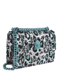 KURT GEIGER ΣΤΑΥΡΩΤΗ ΤΣΑΝΤΑ ΜΕ ΠΑΓΙΕΤΕΣ SHOREDITCH SMALL Γκρι -ΓΥΝΑΙΚΕΙΕΣ ΤΣΑΝΤΕΣ Κατάστημα πωλήσεων 03 180