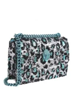 KURT GEIGER ΣΤΑΥΡΩΤΗ ΤΣΑΝΤΑ ΜΕ ΠΑΓΙΕΤΕΣ SHOREDITCH SMALL Γκρι -ΓΥΝΑΙΚΕΙΕΣ ΤΣΑΝΤΕΣ Κατάστημα πωλήσεων 03 181