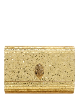 KURT GEIGER ΤΣΑΝΤΑ ΦΑΚΕΛΟΣ ΜΕ GLITTER EAGLE CLUTCH Χρυσό 7 KURT GEIGER ΤΣΑΝΤΑ ΦΑΚΕΛΟΣ ΜΕ GLITTER EAGLE CLUTCH Χρυσό - Image 7