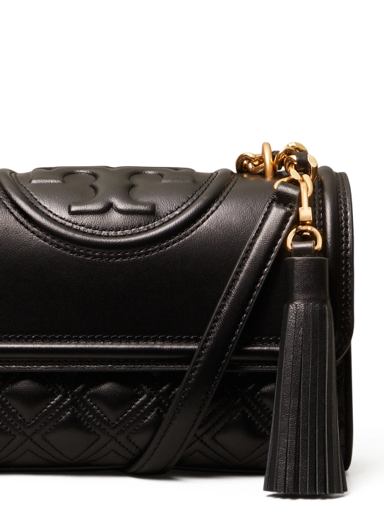 TORY BURCH ΔΕΡΜΑΤΙΝΗ ΤΣΑΝΤΑ ΩΜΟΥ Μαύρο 3 TORY BURCH ΔΕΡΜΑΤΙΝΗ ΤΣΑΝΤΑ ΩΜΟΥ Μαύρο - Image 3