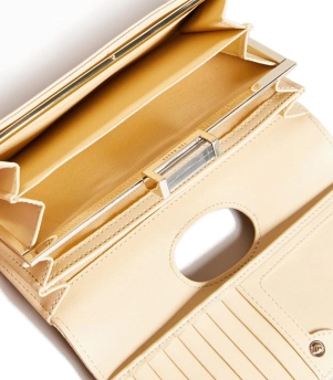 TED BAKER ΔΕΡΜΑΤΙΝΟ ΠΟΡΤΟΦΟΛΙ BITA Μπεζ 8 TED BAKER ΔΕΡΜΑΤΙΝΟ ΠΟΡΤΟΦΟΛΙ BITA Μπεζ - Image 8