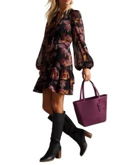 TED BAKER ΤΣΑΝΤΑ ΩΜΟΥ JELLIO Μωβ -ΓΥΝΑΙΚΕΙΕΣ ΤΣΑΝΤΕΣ Κατάστημα πωλήσεων 04 40