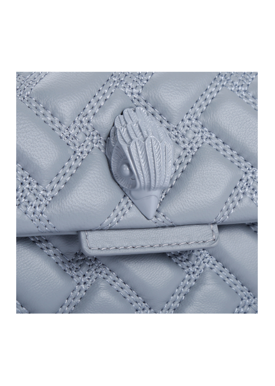 KURT GEIGER MINI ΤΣΑΝΤΑ ΧΙΑΣΤΙ KENSINGTON Γκρι 4 KURT GEIGER MINI ΤΣΑΝΤΑ ΧΙΑΣΤΙ KENSINGTON Γκρι - Image 4