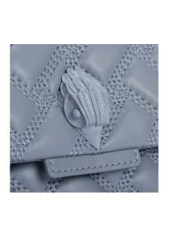 KURT GEIGER ΔΕΡΜΑΤΙΝΗ ΤΣΑΝΤΑ ΩΜΟΥ Γκρι 8 KURT GEIGER ΔΕΡΜΑΤΙΝΗ ΤΣΑΝΤΑ ΩΜΟΥ Γκρι - Image 8