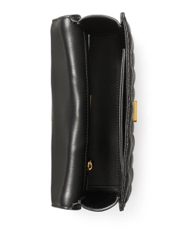 TORY BURCH ΔΕΡΜΑΤΙΝΗ ΤΣΑΝΤΑ ΩΜΟΥ Μαύρο 8 TORY BURCH ΔΕΡΜΑΤΙΝΗ ΤΣΑΝΤΑ ΩΜΟΥ Μαύρο - Image 8