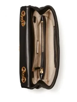 TORY BURCH ΔΕΡΜΑΤΙΝΗ ΤΣΑΝΤΑ ΩΜΟΥ KIRA Μαύρο 11 TORY BURCH ΔΕΡΜΑΤΙΝΗ ΤΣΑΝΤΑ ΩΜΟΥ KIRA Μαύρο -ΓΥΝΑΙΚΕΙΕΣ ΤΣΑΝΤΕΣ Κατάστημα πωλήσεων 04 60