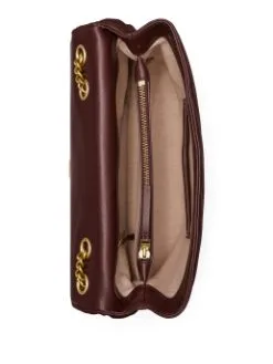 TORY BURCH ΚΑΠΙΤΟΝΕ ΤΣΑΝΤΑ ΩΜΟΥ KIRA Μπορντό -ΓΥΝΑΙΚΕΙΕΣ ΤΣΑΝΤΕΣ Κατάστημα πωλήσεων 04 69